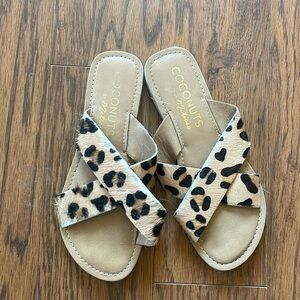 Coconuts by Matisse Animal Print Sandals